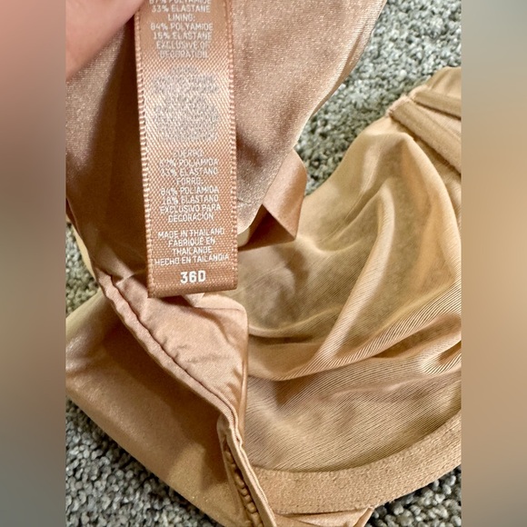 SKIMS UNLINED BALCONETTE BRA-Ochre-36D - Picture 10 of 11